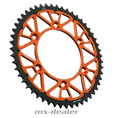 Sprockets dual stahl alu - stahl,