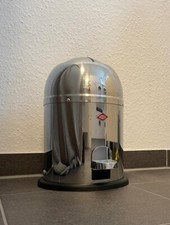Wesco Abfalleimer Edelstahl/Stainless Steel Softclose chrom glänzend, Fußtritt