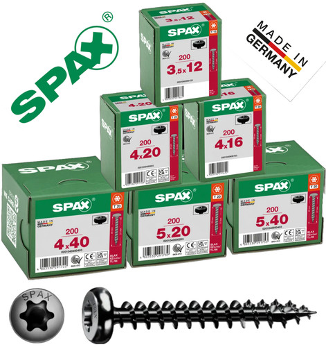 Spax halbrundkopf torx - halbrundkopf,