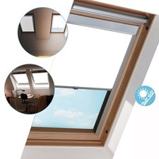 Dachfensterrollo Rollo Dachfenster Sonnenschutz Fenster Thermorollo ohne Bohren