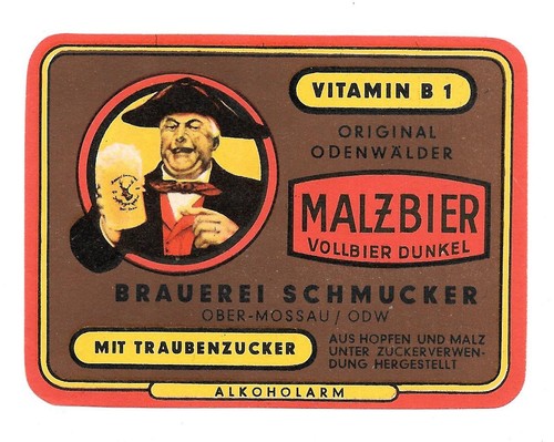 Bieretikett brauerei schmucker - brauerei,