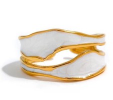18k Yellow Gold Plated Solid