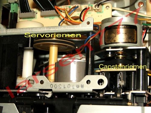 Riemenset für pioneer 737 - für, ct-737