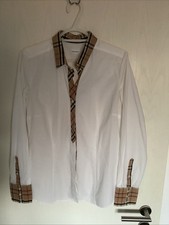 Seidensticker Bluse, Gr. 40, weis, Tailliert **Neu und Ungetragen**