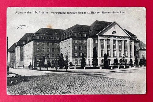 Berlin 1918 siemensstadt - 1918,