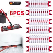 8 x Ersatz Wischbezug Wischmop