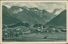 Ansichtskarte Oberstdorf 1921