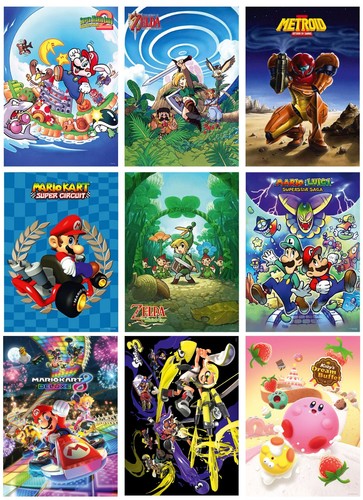 Poster von nintendo - 9, ovp
