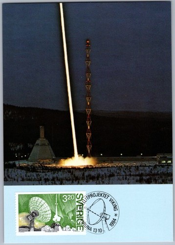 Maximumkarte kiruna 1984 - mk,
