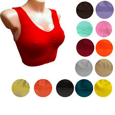 1/2 Stk Sport BH gute Qualität einheitliche Größe Übergröße - One size 