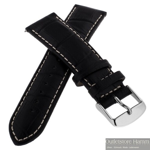 Uhrenarmband jz035 schwarz - uhrenarmband,