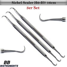 3x Zahn Sichel Scaler