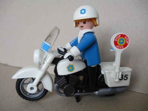 Playmobil polizei motorrad - playmobil,