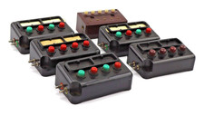 PIKO Stellpult Tastenpult (5 Stück) + Herr Tastenpult (1 Stück) DDR Bakelit