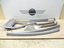 BMW E90 E91 3er Dekorblende Dekorleisten Set Zierleiste Silber