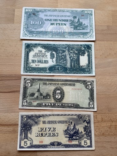 Konvolut banknoten japanese - konvolut,