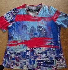 CHALOU  buntes TShirt Gr.2XL