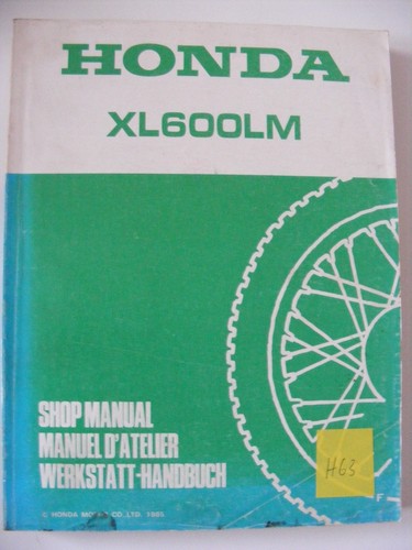 Honda transalp xl600lm - honda,