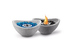 Feuerschale Tischkamin Bioethanol Deko Feuerstelle Dekokamin Dekofeuer