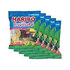 HARIBO Tropifrutti Fruchtgummi Tüte 5x 100g