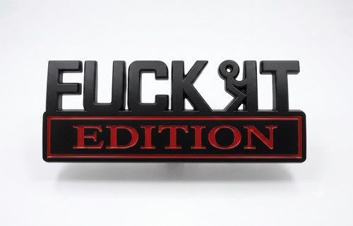 Fuck edition metall - fuck,