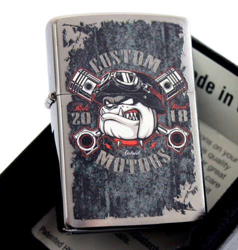 Zippo lighter bulldog - zippo,