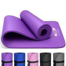Yogamatte 20 mm extra dick Fitness Schaumstoff Pilates Matten rutschfest Training Home Gym