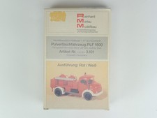 RMM / Merlau 12.003.101 - PLF 1500 auf MB Kurzhauber - rot/weiß - Bausatz - neu
