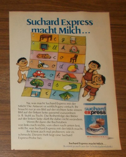 Seltene werbung suchard - seltene,