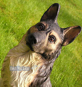 Deko schäferhund hund - schäferhund,