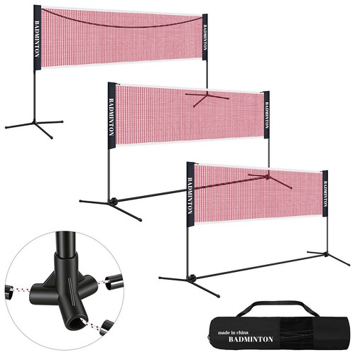 Badminton netz 1m - badminton, 3.1m/4.1m/5.1m