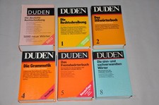 Konvolut duden ausgaben - duden,, 6