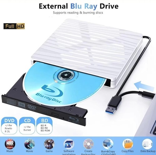 Externes blu ray laufwerk usb - externes,