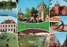 AK Nordseebad Norden Norddeich 8 Motive gel. 1990 (Nr. 1077)