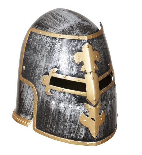 Mittelalterlicher kriegerhelm - mittelalterlicher,