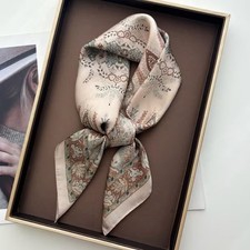 Luxus Damen Seidentuch - 70x70