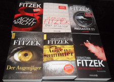 Sebastian Fitzek - 6 TB - Krimis / Thriller- Der Augenjäger u.a- Konvolut-