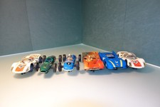 Carrera Uni 1:32 / Bastel-Konvolut - 6 Autos mit 6 funktionierenden Motoren / #7