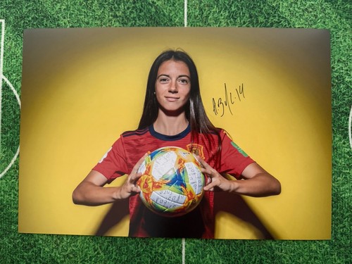 Aitana bonmati autogramm - autogramm, foto