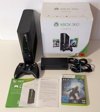 Xbox 360 E 250 GB Konsole Schwarz OVP Halo 4 + Wireless Controller