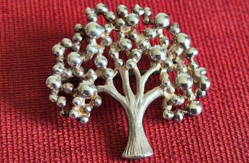 Kleine baum brosche aus - kleine,