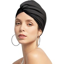 Schwimmkappe Damen Turban