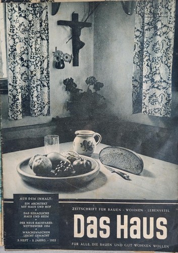 Zeitschrift das haus - x,