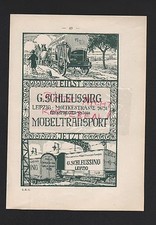 LEIPZIG, Werbung 1911, G