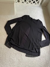 TIGHA Blusenshirt M schwarz 38 SHIRT BLUSE w NEU ! Bailly Diehl