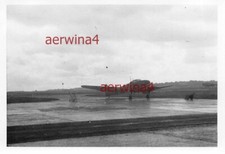 Deutsche Flugzeug Fw 58 Weihe Flugplatz Amiens Glisy Frankreich