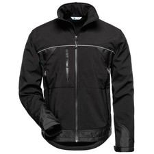 Gr .L (54/56) *ALPHA* SOFTSHELL-JACKE schwarz *ALPHA* Softshell Jacket
