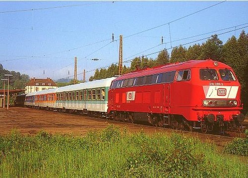 Diesel lok 218 286 db - 286,