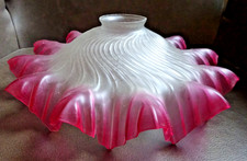 Jugendstil Glas Lampenschirm