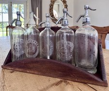 Vintage soda siphon - vintage, flaschen
